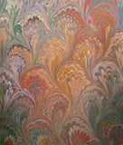 Scarf, tan medium weight silk rectangle 11"x53"