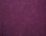 Large hand marbled charmeuse silk fabric, purple