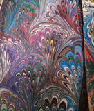 Scarf, white medium weight silk rectangle 8"x50"